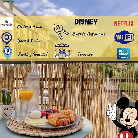 סאריס Le Bleu, Tres Bien Situe 1Mn Centre Commerciale, Disney Parking Gratuit מראה חיצוני תמונה